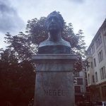 Hegel statue